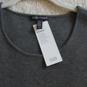 EILEEN FISHER Wool Sleeveless Tunic - NEW CONDITION